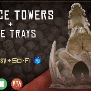 Dice Towers + Dice Trays